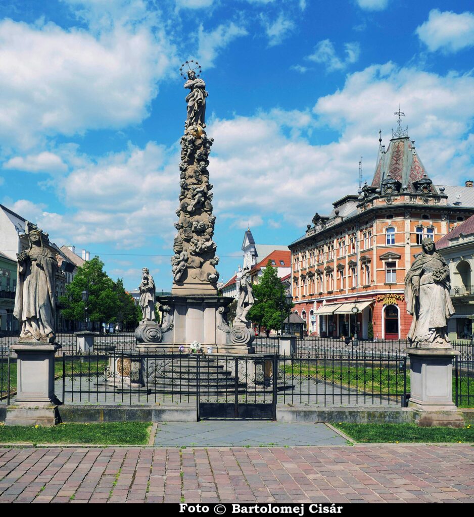 The Immaculata statuary