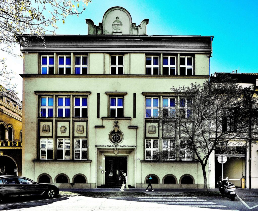 the building of Head Office ŽSR at present the building of Head Office ŽSR at present