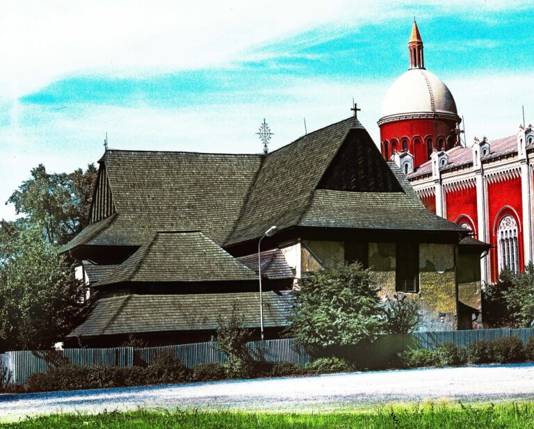 Wooden church from 1717 in Kežmarok